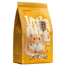 Little One 小倉鼠飼料 含角豆和絲蘭, 400g, 1包