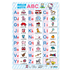 世一 Hello Kitty ABC掛圖, Hello Kitty 藍色