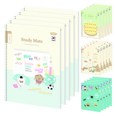 Penpia 1000 小學春季筆記本 兩邊畫畫日記本, 隨機發貨, 20個