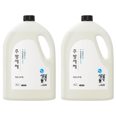 CLIO 生活物價 廚房洗碗精 檸檬薄荷香, 2個, 4.2L
