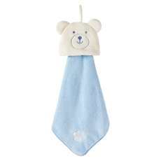 Fees BEBE 收納擦手巾, 藍色, 1條