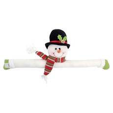 bebehome居家生活 聖誕節裝飾品 交換禮物 吊飾窗簾抱扣, 1個, 雪人