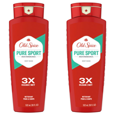 Old Spice 歐仕派 3X潔淨沐浴乳, 532ml, 2個