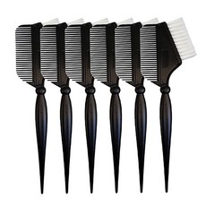 染髮梳, 混色, 6個