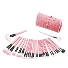 鱷魚皮袋刷套組 32, 粉色, 1組