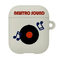 별다섯 이지쏙 레트로 디자인 에어팟 하드 케이스, 뉴트로 LP