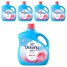 Downy April Fresh超濃縮衣物柔軟精, 3.29L, 5瓶