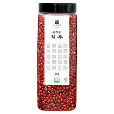 도정공장 유기농 적두, 1kg, 1개