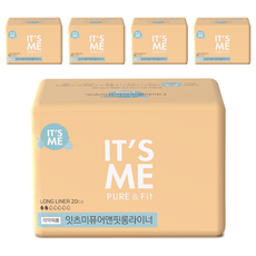 IT'S ME Pure&Fit護墊, 長款(18cm), 20片, 5包