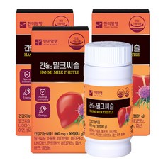 한미양행 간에는 밀크씨슬 81g, 90정, 3개