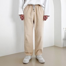 JH Style 男式燈芯絨金色綁帶褲 INROK469