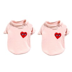 SassyDog 寵物保暖衣, 粉色, 2件