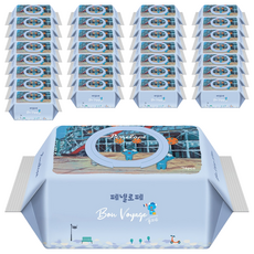 페넬로페 아기물티슈 본보야지 퐁피두 캡형, 75g, 70매, 30세트
