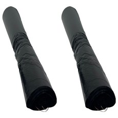 大型分類回收平口袋 黑色, 20L, 200個