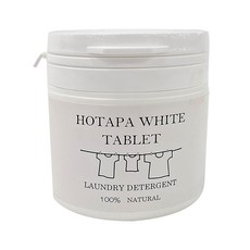 HOTAPA 貝殼粉弱鹼性柔順護衣去污消臭衣物清潔錠, 40顆, 1罐