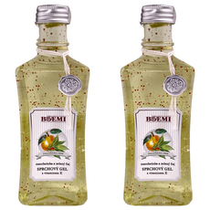 BOEMI 植萃柑橘綠茶沐浴膠, 250ml, 2瓶
