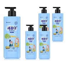 온더바디 세꼼마 항균 젤타입 핸드워시 레몬 버베나향, 480ml, 5개