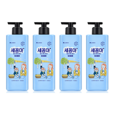 온더바디 세꼼마 항균 젤타입 핸드워시 레몬 버베나향, 480ml, 4개