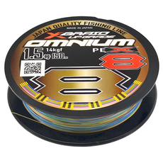 YGK X-BRAID UPGRADE OMNIUM X8 1.5號 PE線 8股 -日本製釣魚線 14kgf 150m, 彩色, 1個