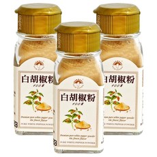新光洋菜 100%白胡椒粉 來自印尼高山, 30g, 3瓶