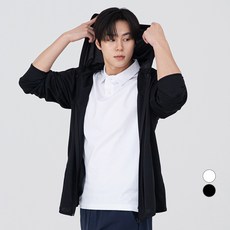 CARET 涼感網眼連帽拉鍊外套