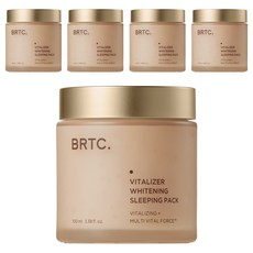 BRTC. 綜合維生素亮白晚安面膜霜, 100ml, 5罐