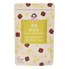 Medolly 蜜思朵 黑糖桂花茶, 17g, 15包, 1袋
