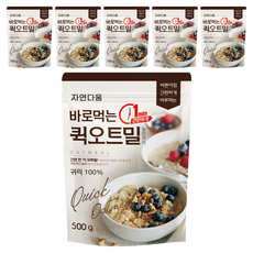 快熟燕麥片, 500g, 6包