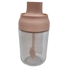 MIKA HOUSE 橘之屋 蓋勺一體調味罐 顏色隨機, 250ml, 2個