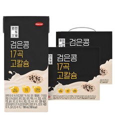 한미 완전두유 검은콩 17곡 고칼슘, 190ml, 40개