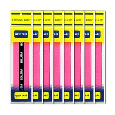 羽球拍握把布 8入, 熒光粉