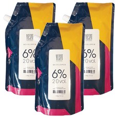 예스잇 6% 헤어컬러 산화제, 3개