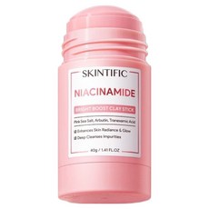 SKINTIFIC 菸鹼醯胺亮白泥膜棒 40g, 1個, 1個