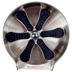 BEATITUDO 自動高壓洗杯器 不鏽鋼 + 開孔器套組, 銀色, 1個