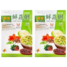 Smile99 纖莉子 藜麥鮮蔬粥 香椿海帶芽風味, 超級全營養食物, 無味精/無防腐劑/無人工色素, 純素, 台灣製造, 150g, 2盒