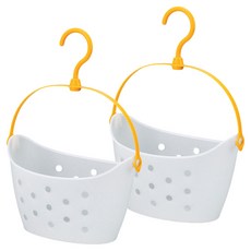 이노마타 아이비 빨래집게 보관함 3119, 화이트, 2개