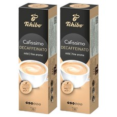 Tchibo Cafissimo低咖啡因咖啡膠囊, 7g, 10顆, 2盒