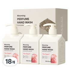 밀크바오밥 블루밍 퍼퓸 핸드워시 플로라부케, 250ml, 18개