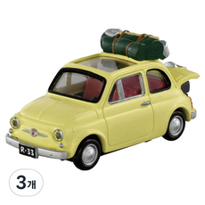 TOMICA Premium Unlimited 05 魯邦三世 卡里奧斯特羅之城 飛雅特 500 公仔, 3個, 混色