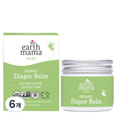 earth mama 屁屁膏, 60ml, 6個
