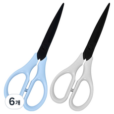 Dada 鍍鈦不鏽鋼辦公剪刀 140mm, 6個, 隨機出貨