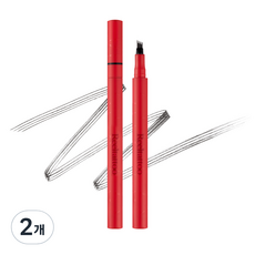 MERYTHOD 持久刺青眉筆 1g, 2個, 03 灰黑色