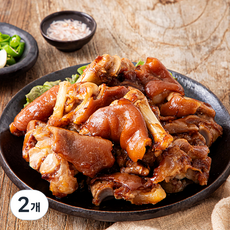 산수골목장 한돈 미니 족발, 500g, 2개
