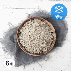 짜지않아 건강한 어린이멸치 (냉동), 150g, 6개