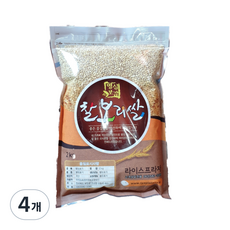 라이스프라자 찰보리, 2kg, 4개