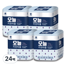 Today Paper 廚房紙巾 125抽, 4捲, 24套