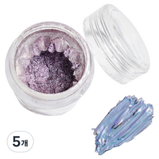 퍼니네일 문라이트 메탈미러 파우더, KN-A4184, 5개