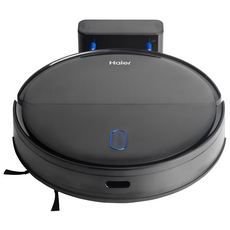 Haier 海爾 輕薄型強吸掃地機器人, 黑色, M1