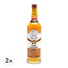 Jupiter 焦糖風味糖漿, 740ml, 2個