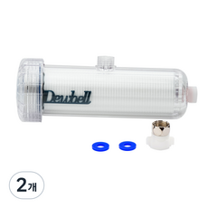 듀벨 수도애 샤워기 고급 필터, 2개